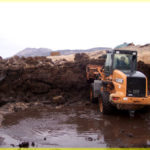 Picture of digging Water Feature Pond in Belgrade MT